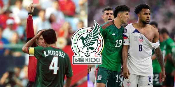 A Márquez le dieron dos partidos, la sanción de Jorge Sánchez luego de romperle la camiseta Weston McKennie