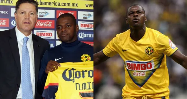 A Narciso Mina le quedó grande la camiseta del América, llegó a percibir un salario de 25 millones de pesos, pero ahora tiene un nuevo trabajo lejos del fútbol.