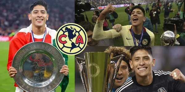 A pesar de que su futuro está en el aire, Edson sigue levantando copas.