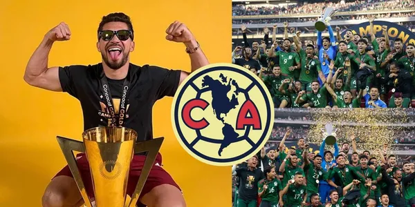 Alcanzar el título de Copa Oro también fue una alegría para la hinchada americanista.