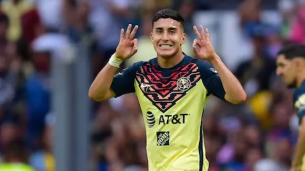 Alejandro Zendejas en sus inicios con América - Foto: Captura de pantalla