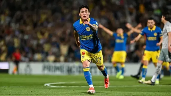 Alejandro Zendejas marca gol con el América