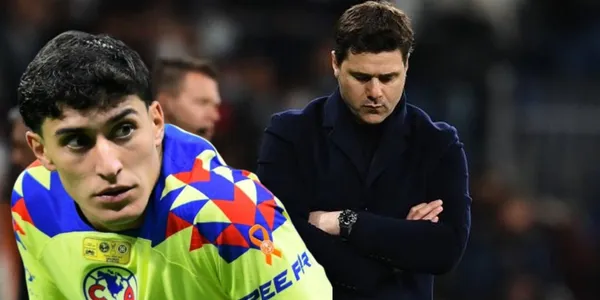 Alejandro Zendejas y Pochettino / Foto: MEXSPORT