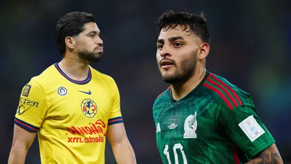 Alexis Vega y Henry Martín (Foto tomada de: MexSport)