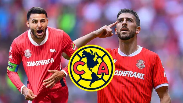 Alexis Vega y Paulinho (Foto tomada de: MexSport)