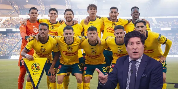 Alineación del América (Foto: Club América)