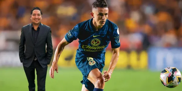 Álvaro Fidalgo con América (Foto: Mexsport)