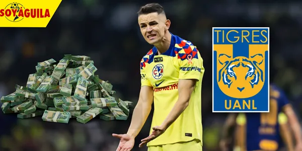 Álvaro Fidalgo en el América (Fuente: MEXSPORT)