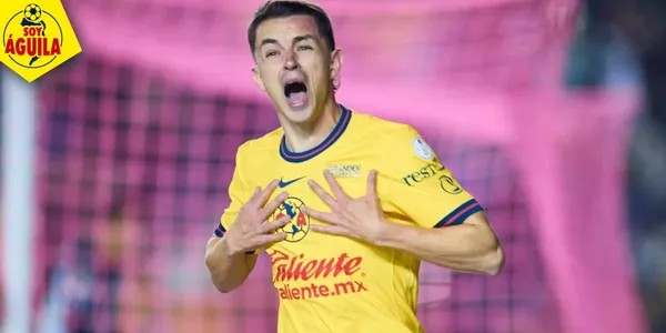 Álvaro Fidalgo en el América (Fuente: MEXSPORT)