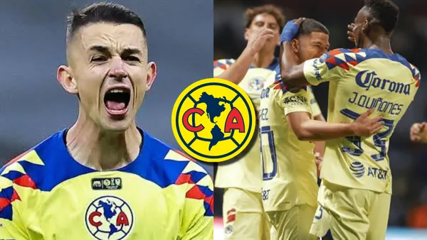 Álvaro Fidalgo en el Club América.