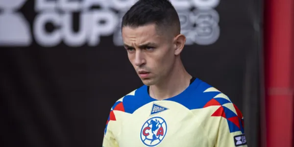 Álvaro Fidalgo en el Club América / Foto: MEXSPORT