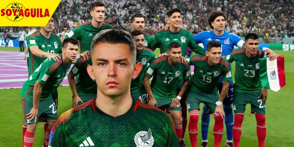 Álvaro Fidalgo en la Selección (Fuente: MEXSPORT / Soy Fútbol)