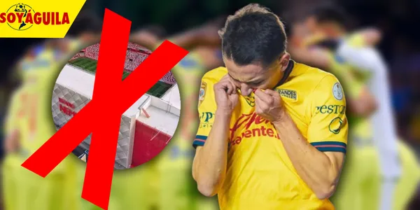 Álvaro Fidalgo festeja gol con el América (Fuente: MEXSPORT)