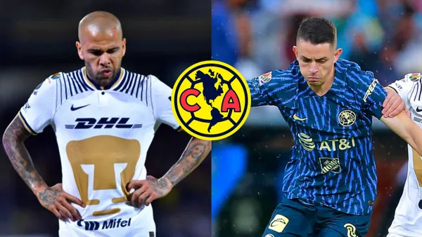 Álvaro Fidalgo tuvo a pan y agua a Dani Alves en el clásico capitalino, pero el brasileño destacó a otro jugador del América como figura