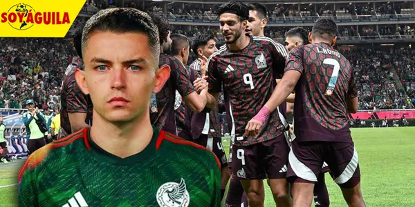 Álvaro Fidalgo y Selección Mexicana (Fuente: MEXSPORT)