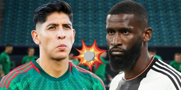 Ambos futbolistas protagonizaron una discusión en la primera parte.