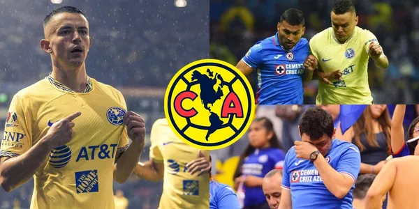América cada vez más listo para el clásico joven, mientras los de Azul ya se caen del miedo