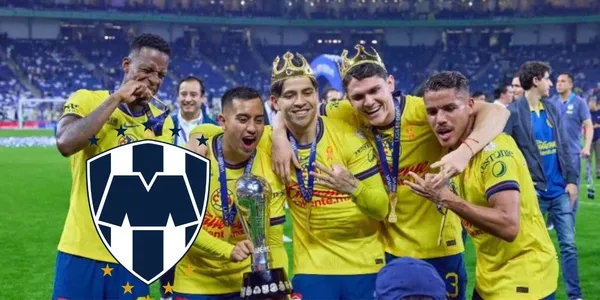 América con la copa y Rayados/FOTO: El economista
