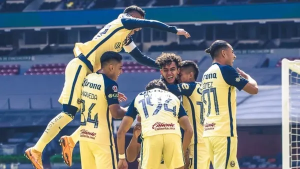 América es campeón de la Sub 20 luego de destrozar a los Tigres en la cancha del Estadio Azteca.