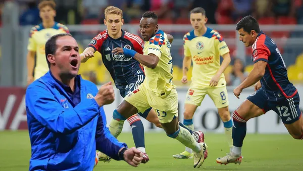 América goleó al New England Revolution