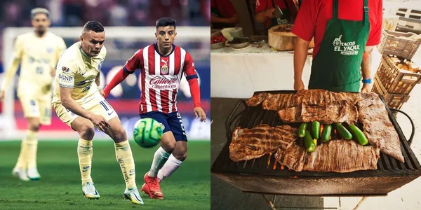 América lo jubilo en el clásico, y ahora jugador de Chivas se dedicará a vender tacos de asada