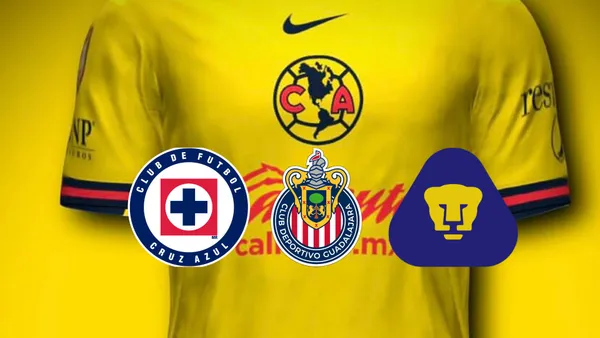 América, Pumas, Chivas y Cruz Azul