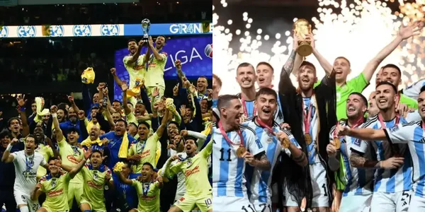 América recibe felicitación de un campeón del mundo.