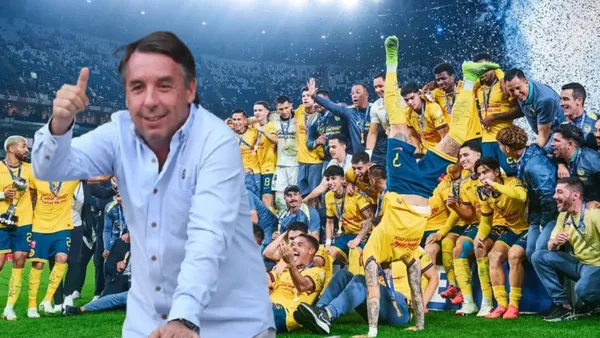 América y el festejo del tricampeonato - Foto: Captura de pantalla