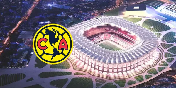 América ya se visualiza en el nuevo y remodelado Estadio Azteca.