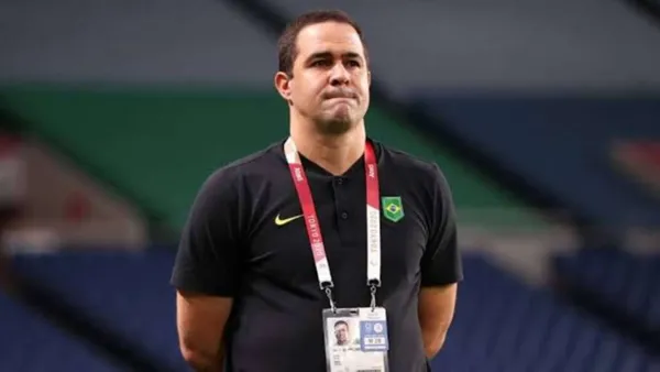 André Jardine con la Selección de Brasil - Foto: Goal