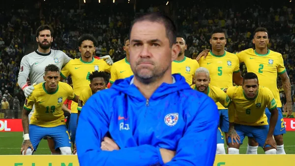 André Jardine, DT del América, con la Selección de Brasil