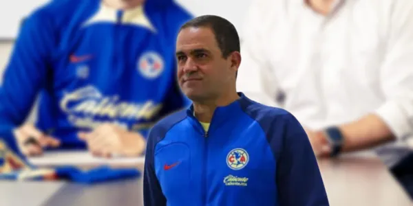 André Jardine durante el partido del América ante Toluca / Foto: IMAGO