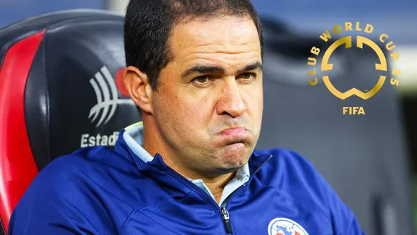 André Jardine en el Estadio Azteca - Foto: Getty