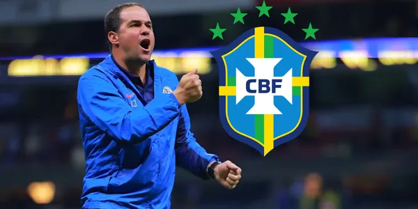 André Jardine festejando un gol de Club América / Foto: MEXSPORT