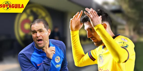 André Jardine y Diego Valdés en el América (Fuente: Juan Fútbol)