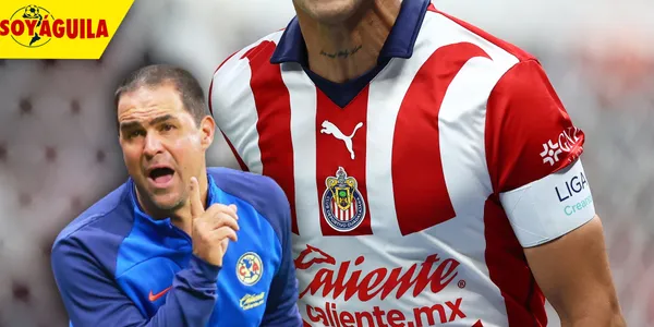 André Jardine y el capitán de Chivas (Marca)