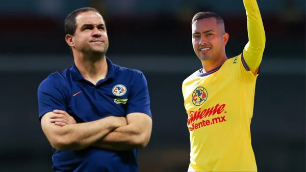 André Jardine y Erick Sánchez (Foto tomada de: MexSport)