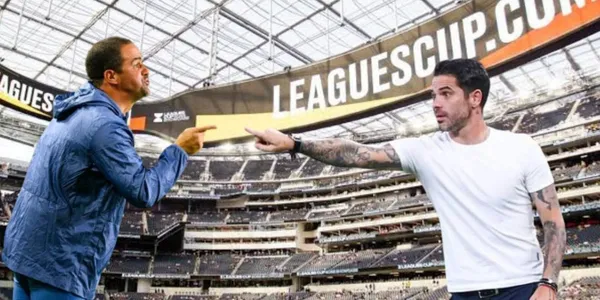 André Jardine y Fernando Gago