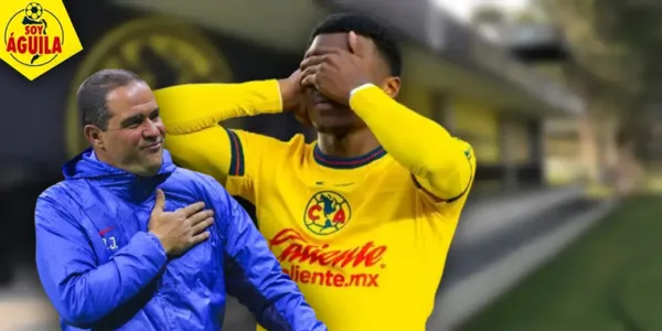 André Jardine y Javairo Dilrosun en el América (Fuente: MEXSPORT)