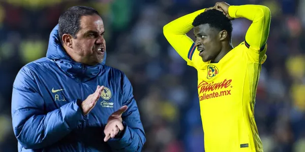 André Jardine y Javairo Dilrosun (Fuente: MEXSPORT)