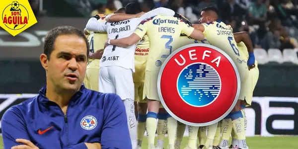 André Jardine y jugadores del América (Fuente: MEXSPORT)