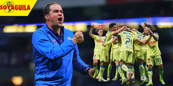 André Jardine y jugadores en el América (Fuente: MEXSPORT)