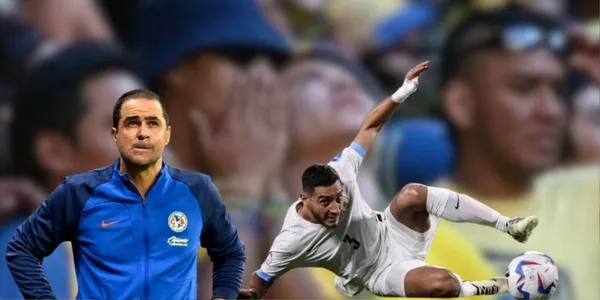 André Jardine y Sebastián Cáceres (Foto: Reuters)