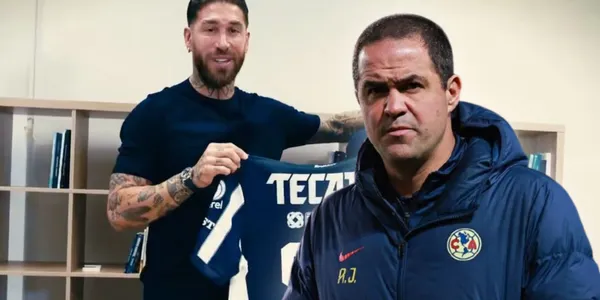 André Jardine y Sergio Ramos (Fuente: MEXSPORT)