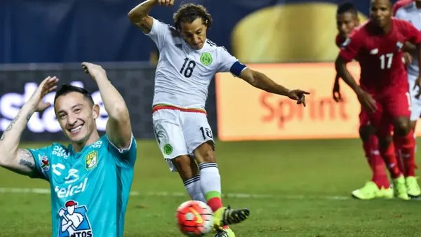 Andrés Guardado en la semifinal de Copa Oro 2015 - foto: Getty