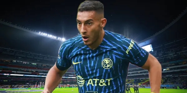 Apenas renovó con el América y el nuevo valor de Cáceres, está por las nubes.