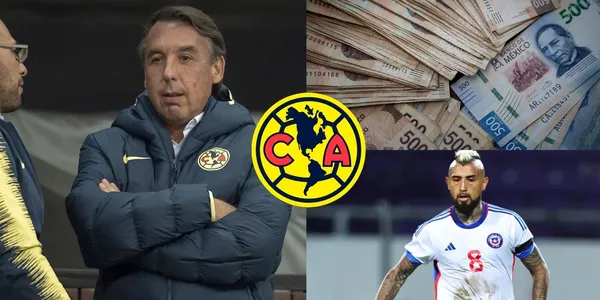 Arturo Vidal podría llegar al conjunto del América siempre y cuando le dejen una muy buena oferta desde Coapa