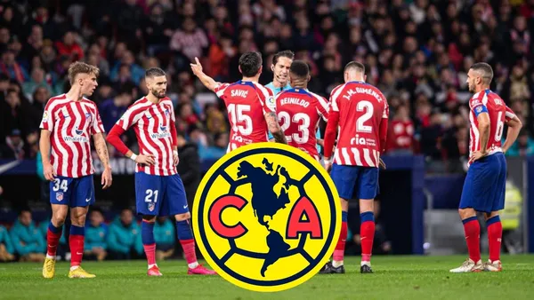 Aunque parece que somos clubes alejados, el Atlético de Madrid ayudó al América.