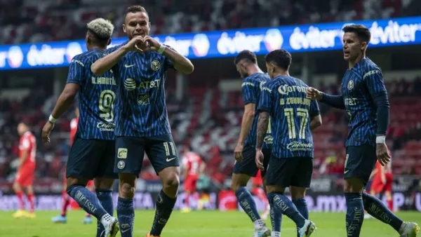 Ayer América le ganó a Toluca 2-0 en la Copa por México, a pesar de tener a un hombre menos.