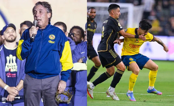 Azcárraga en evento con el equipo, a la derecha, juego de América ante LAFC (Fuente: Mexsports)